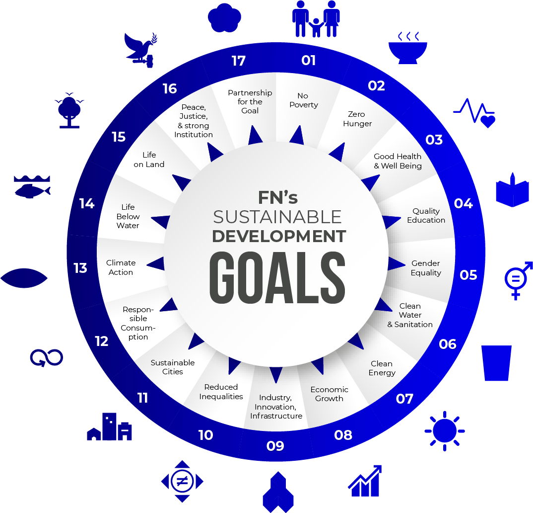 UN Sustainable Development Goals infographic