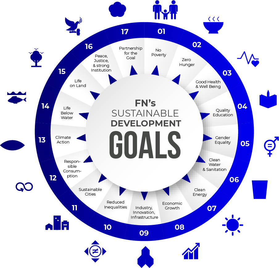 UN Sustainable Development Goals infographic