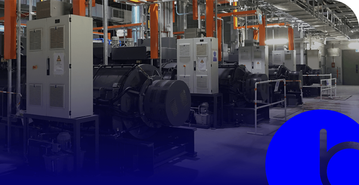 DRUPS Diesel-Roterende UPS anlæg datacenter onsite