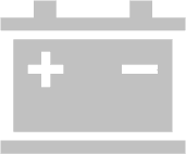 Battery capacity distribution in two strings, illustrating the impact of a failed battery on available power