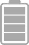 Battery capacity distribution in two strings, illustrating the impact of a failed battery on available power