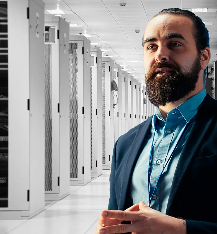 Rådgivning om UPS-anlæg hos Bluecircle med fokus på driftssikre løsninger til datacentre