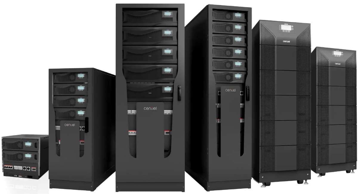 Produktsortiment fra Centiel UPS-anlæg Produktsortiment fra Centiel UPS-anlæg