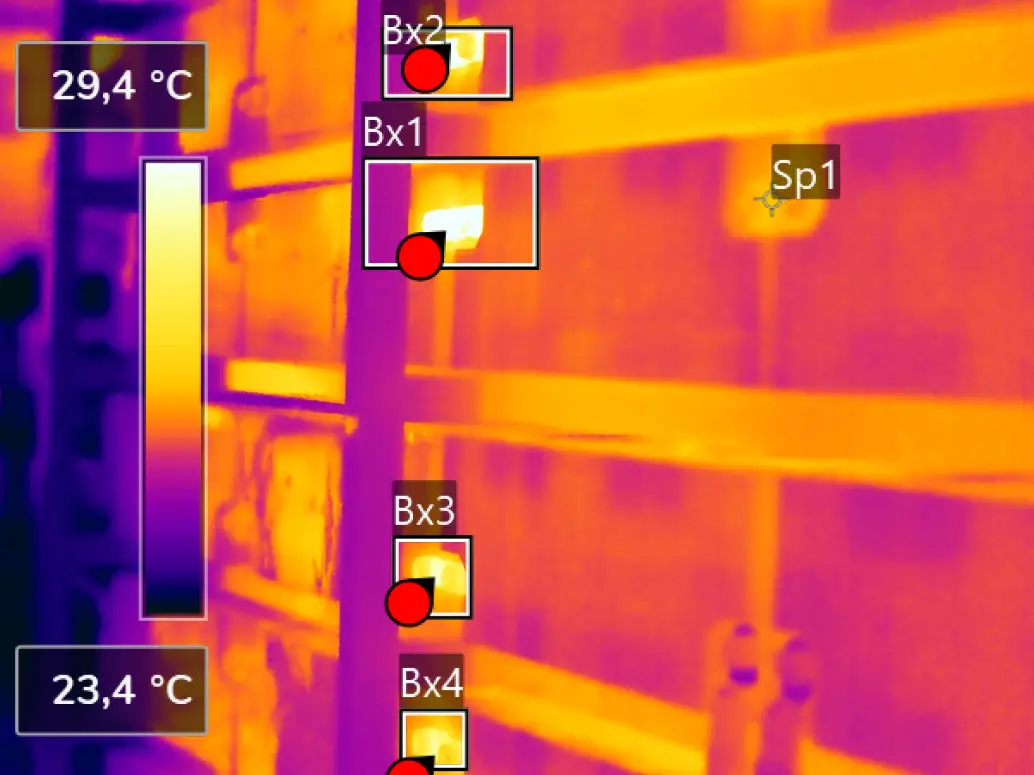 Termografering-commissioning-bluecircle