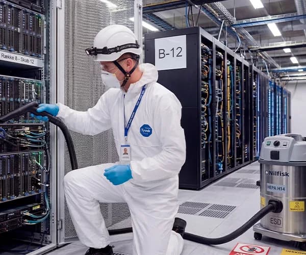 ISO 14644 rengøring og partikelkontrol i datacentre