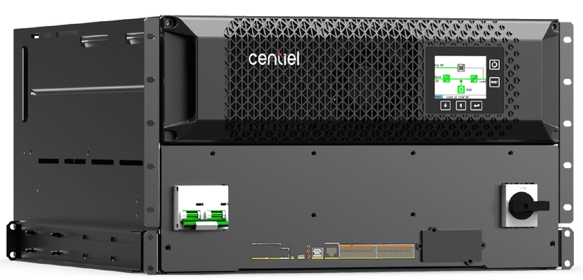 Ceniel Rackmonteret UPS-system Stratus Power UPS-anlæg CAB-SR030-E-1S-C0_vinkel