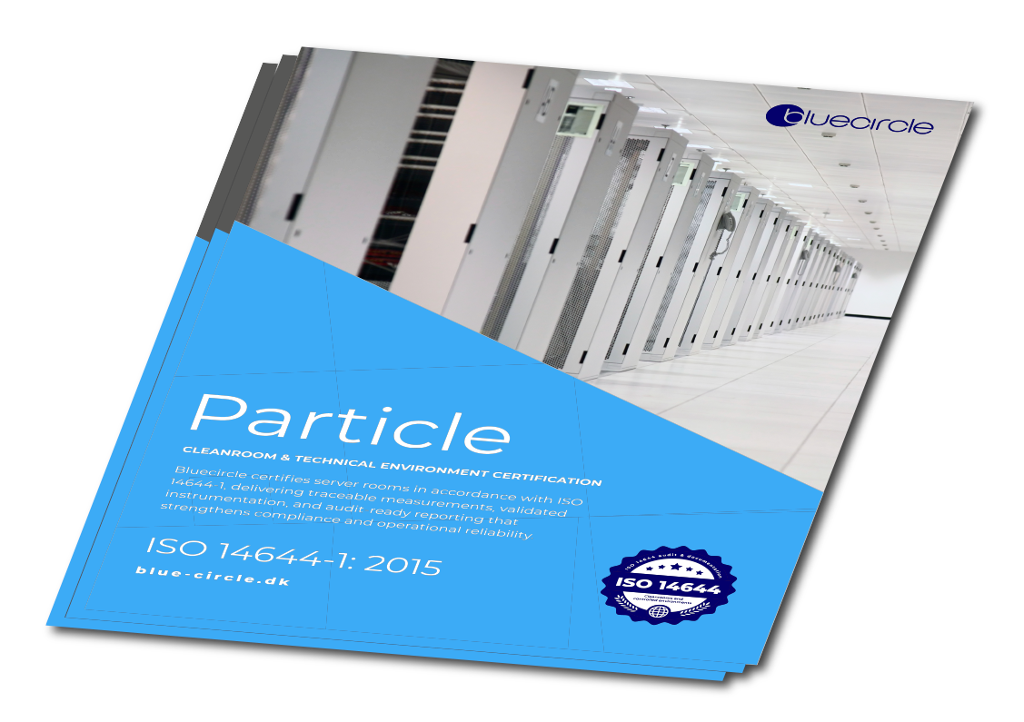 Sporbarhed dokumentation i henhold til ISO 14644-1 - Bluecircle